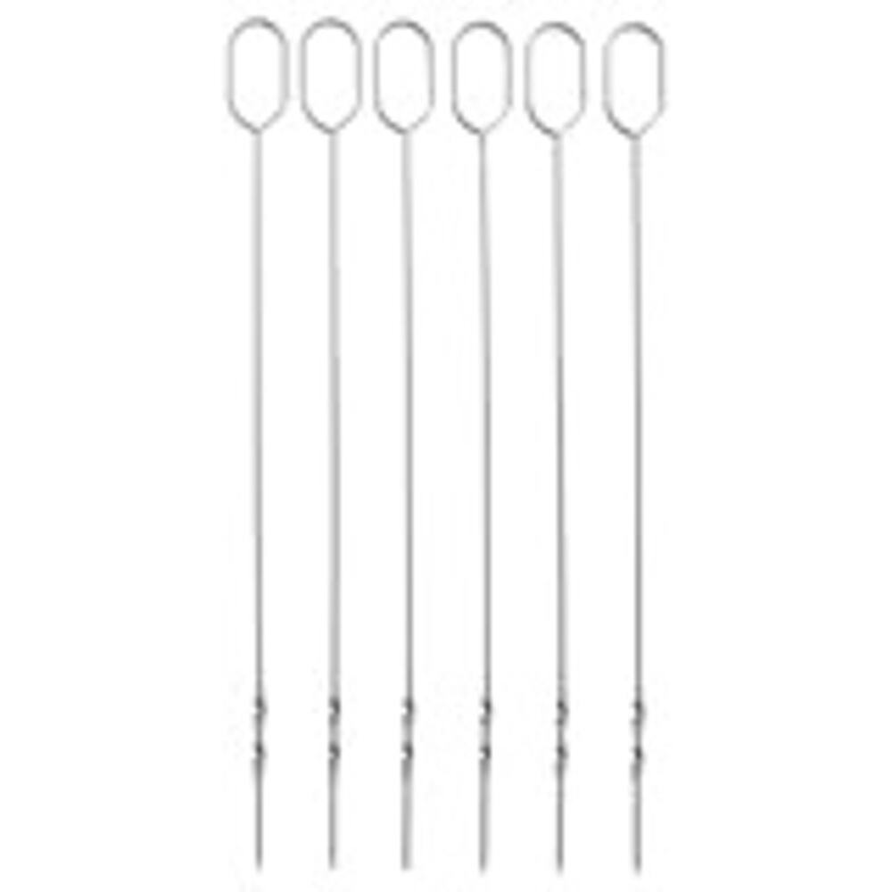 IKEA GRILLTIDER Stainless Steel Skewers Set of 6 for Perfect Grilling